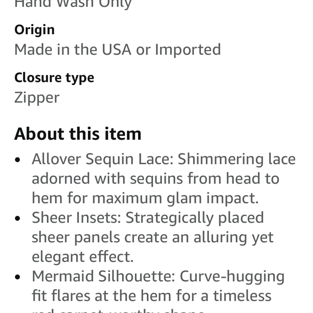 R & M Richards Blue Sequin Halter Gown - Picture 8 of 11